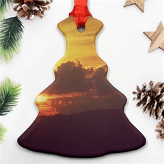 Early Sunset Ornament (christmas Tree)  by okhismakingart