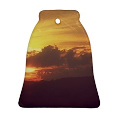 Early Sunset Bell Ornament (two Sides) by okhismakingart