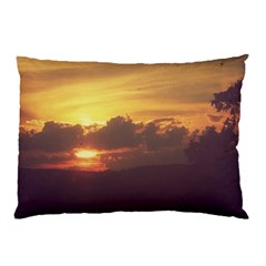 Early Sunset Pillow Case (two Sides) by okhismakingart