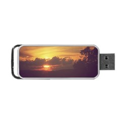 Early Sunset Portable Usb Flash (one Side) by okhismakingart