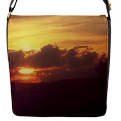 Early Sunset Flap Closure Messenger Bag (S)