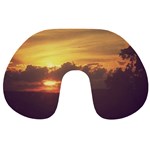 Early Sunset Travel Neck Pillows Front