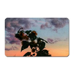 Sunflower Sunset Magnet (rectangular) by okhismakingart