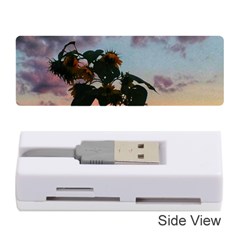 Sunflower Sunset Memory Card Reader (stick) by okhismakingart