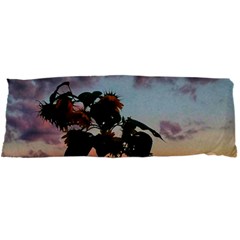 Sunflower Sunset Body Pillow Case Dakimakura (two Sides) by okhismakingart