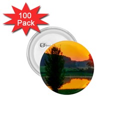 Lake Sunrise 1 75  Buttons (100 Pack)  by okhismakingart