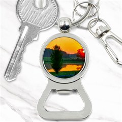 Lake Sunrise Bottle Opener Key Chains by okhismakingart