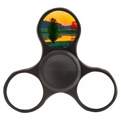 Lake Sunrise Finger Spinner by okhismakingart