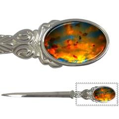 Tie-dye Sky Letter Opener by okhismakingart