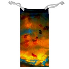 Tie-dye Sky Jewelry Bag by okhismakingart