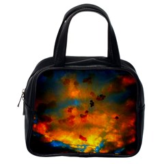 Tie-dye Sky Classic Handbag (one Side) by okhismakingart