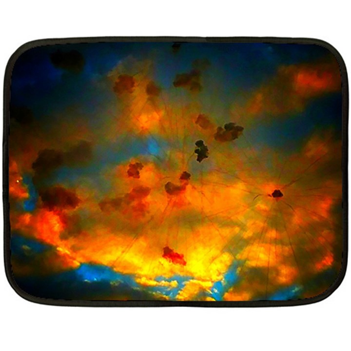 Tie-Dye Sky Fleece Blanket (Mini)