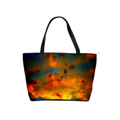 Tie-dye Sky Classic Shoulder Handbag by okhismakingart