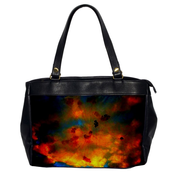 Tie-Dye Sky Oversize Office Handbag