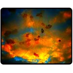 Tie-Dye Sky Fleece Blanket (Medium)  60 x50  Blanket Front