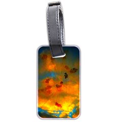 Tie-dye Sky Luggage Tags (two Sides) by okhismakingart