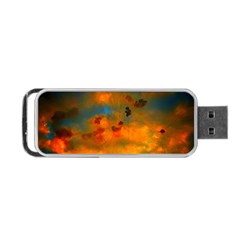 Tie-dye Sky Portable Usb Flash (two Sides) by okhismakingart