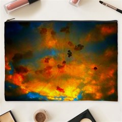 Tie-dye Sky Cosmetic Bag (xxxl) by okhismakingart