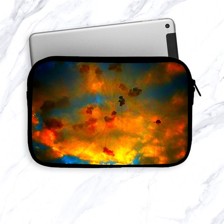 Tie-Dye Sky Apple iPad Mini Zipper Cases