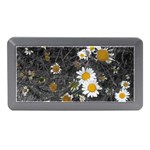 Black And White With Daisies Memory Card Reader (Mini) Front