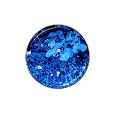 Blue Daisies Hat Clip Ball Marker (4 Pack) by okhismakingart