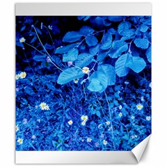 Blue Daisies Canvas 20  X 24  by okhismakingart