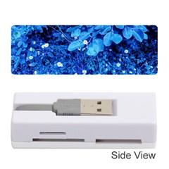 Blue Daisies Memory Card Reader (stick) by okhismakingart