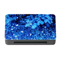 Blue Daisies Memory Card Reader With Cf by okhismakingart