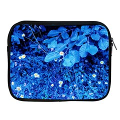 Blue Daisies Apple Ipad 2/3/4 Zipper Cases by okhismakingart