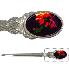 Neon Cone Flower Letter Opener by okhismakingart