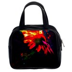 Neon Cone Flower Classic Handbag (Two Sides) Front