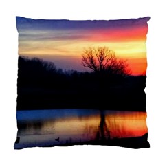 Pastel Sunrise Standard Cushion Case (two Sides) by okhismakingart