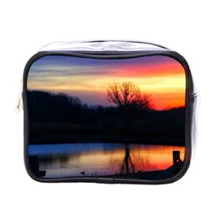 Pastel Sunrise Mini Toiletries Bag (one Side)