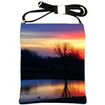 Pastel Sunrise Shoulder Sling Bag Front