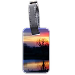 Pastel Sunrise Luggage Tags (two Sides) by okhismakingart