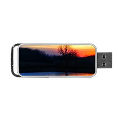 Pastel Sunrise Portable Usb Flash (two Sides) by okhismakingart