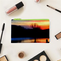 Pastel Sunrise Cosmetic Bag (xs) by okhismakingart