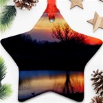 Pastel Sunrise Ornament (Star) Front