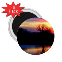 Pastel Sunrise 2 25  Magnets (10 Pack)  by okhismakingart