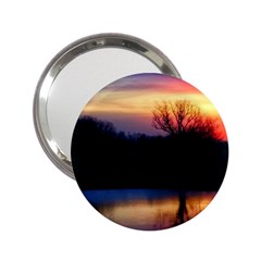 Pastel Sunrise 2 25  Handbag Mirrors by okhismakingart