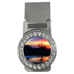 Pastel Sunrise Money Clips (cz)  by okhismakingart