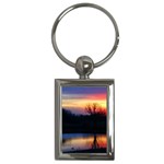 Pastel Sunrise Key Chains (Rectangle)  Front