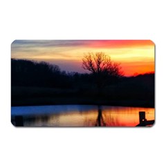 Pastel Sunrise Magnet (rectangular) by okhismakingart