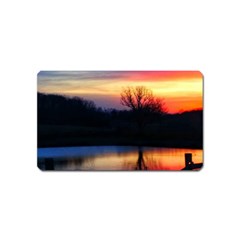 Pastel Sunrise Magnet (name Card) by okhismakingart