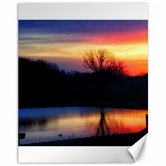 Pastel Sunrise Canvas 11  X 14  by okhismakingart