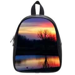 Pastel Sunrise School Bag (small) by okhismakingart