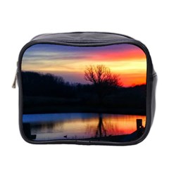 Pastel Sunrise Mini Toiletries Bag (two Sides) by okhismakingart