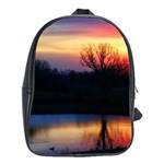 Pastel Sunrise School Bag (XL) Front