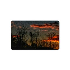 Old Sunset Magnet (name Card) by okhismakingart