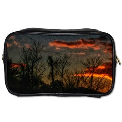 Old Sunset Toiletries Bag (two Sides) by okhismakingart